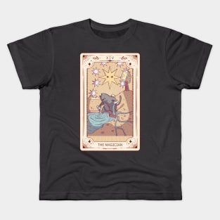 Cat the magician Kids T-Shirt